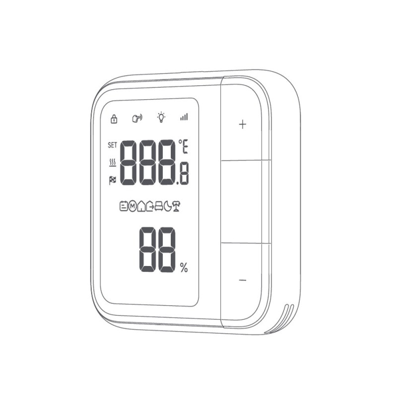 Aqara W500 UT-A01D - Thermostat für Fußbodenheizung - ZigBee/Thread/Matter