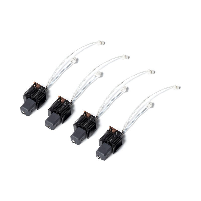Hotend mit gehärteter Stahldüse für Snapmaker U1 3D-Drucker - 0,6 mm - 4 Stk.