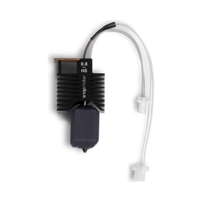 Hotend mit gehärteter Stahldüse für Snapmaker U1 3D-Drucker - 0,8 mm - 4 Stk.