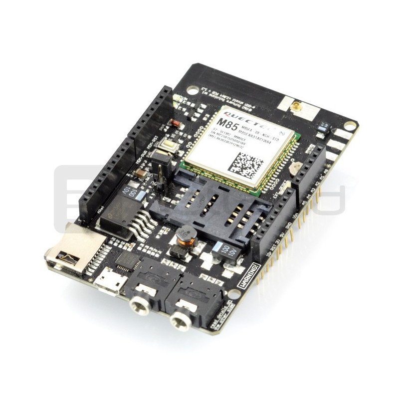 A-GSM Shield GSM / GPRS / SMS / DTMF - für Arduino und Raspberry Pi - Version mit Lötanschlüssen