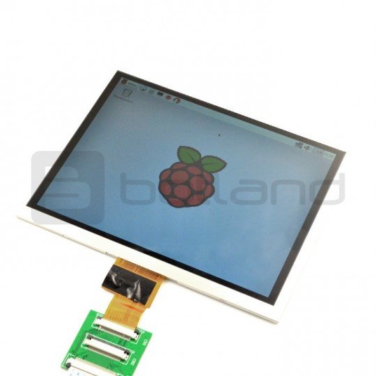 8" 1024x768 TFT Bildschirm mit Netzteil für Raspberry Pi