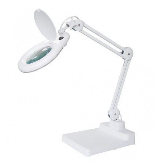 Lampe Lupe 5D LED 90x auf der Basis