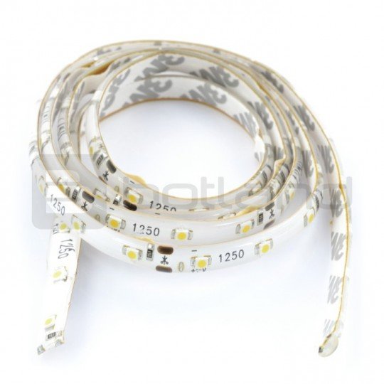 LED-Streifen IP65 6 W, 60 Dioden / m, 8 mm, kalte Farbe - 1 m