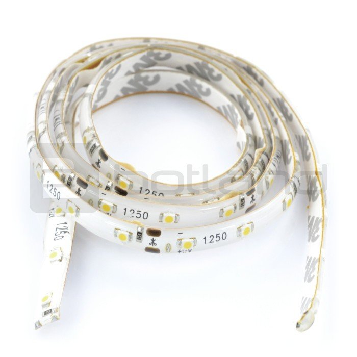 LED-Streifen IP65 6 W, 60 Dioden / m, 8 mm, warme Farbe - 1 m