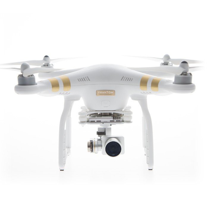 DJI Phantom 3 Professional 2,4 GHz Quadrocopter-Drohne mit 3D-Gimbal und 4k-Kamera