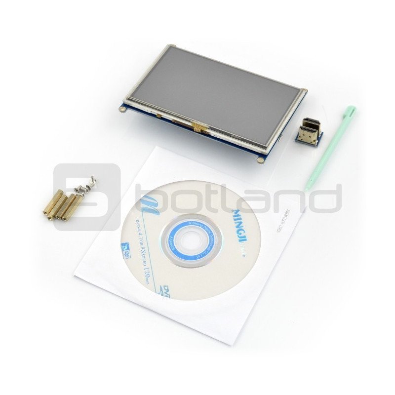 5-Zoll-HDMI-LCD-IC-Testboard - 5 "800x480 Touchscreen für Raspberry Pi