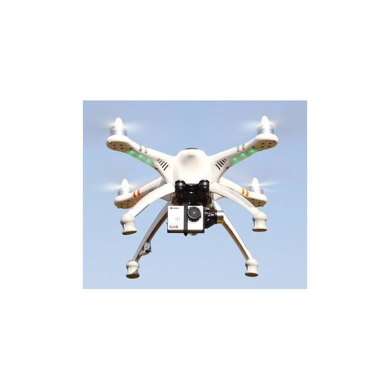 Walkera QR X350 PRO RTF4 2,4 GHz Quadrocopter-Drohne mit FPV-Kamera und Gimbal - 29 cm