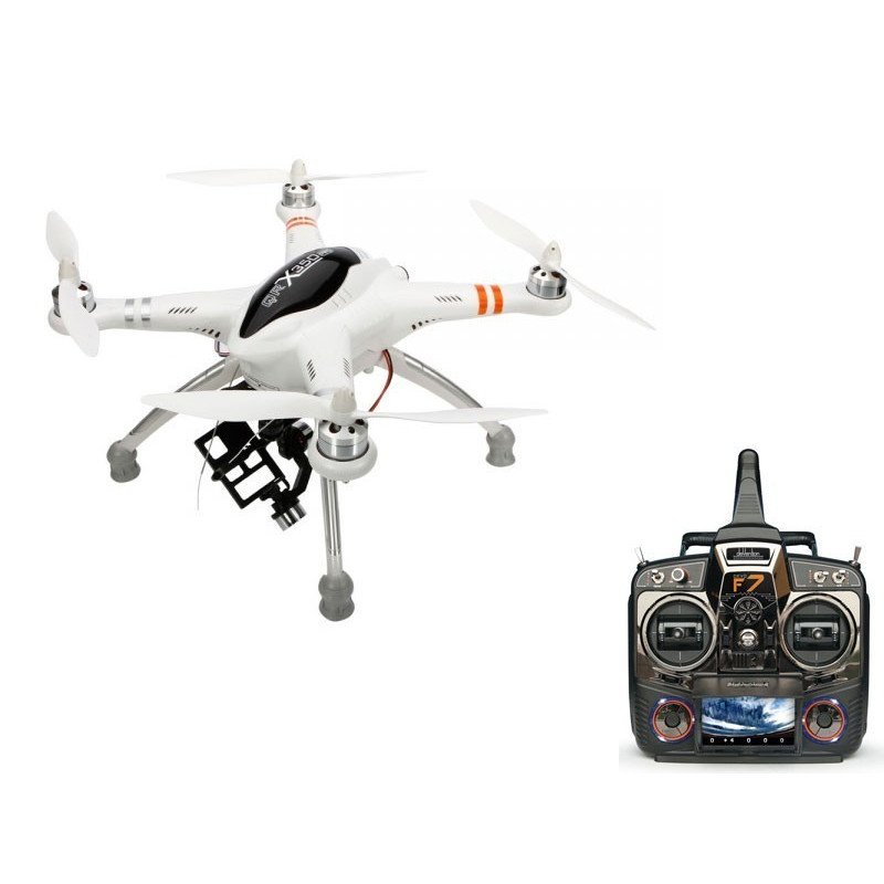 Walkera QR X350 PRO RTF7 2,4-GHz-Quadrocopter-Drohne mit Gimbal und GoPro-Halterung - 29 cm