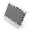 Transparentes Gehäuse für Raspberry Pi 2 / B + und TFT 5 "LCD-Bildschirm - zdjęcie 1