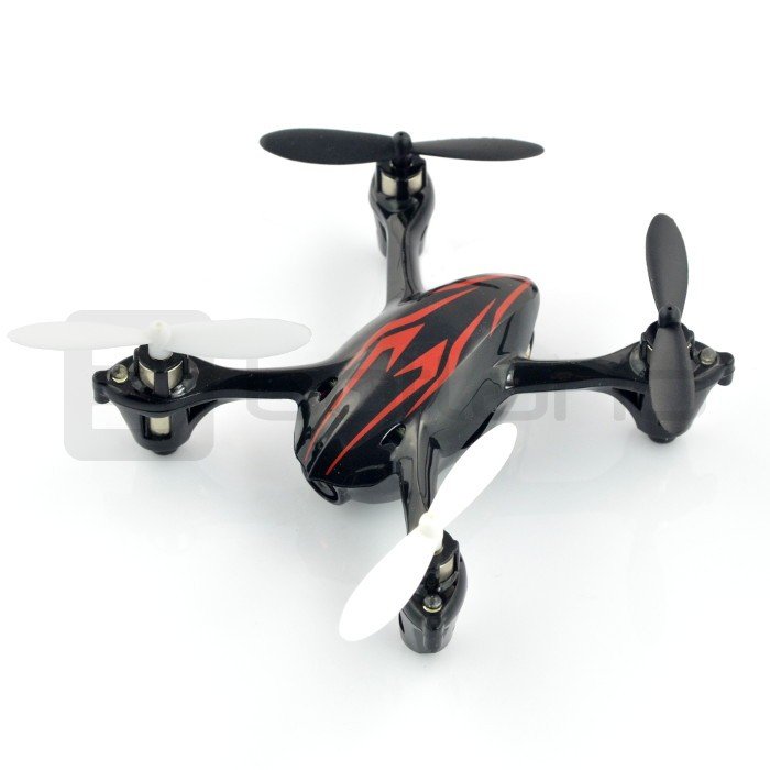 Meistverkaufte X6-Quadrocopter-Drohne mit HD-Kamera - rot und schwarz