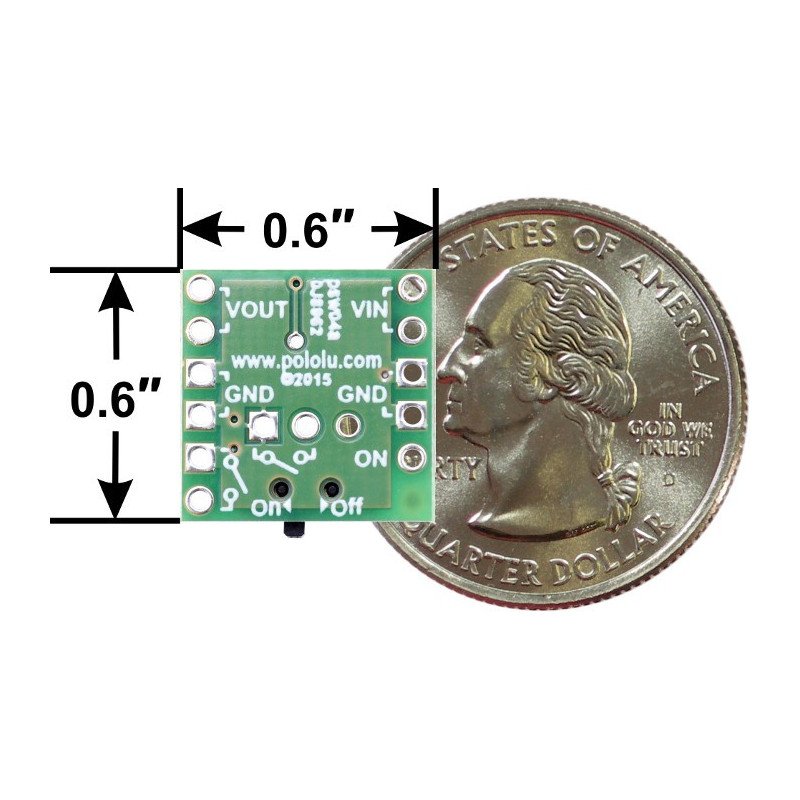 Mini-MOSFET-Schiebeschalter mit Rückstromschutz, 4,5-40 V