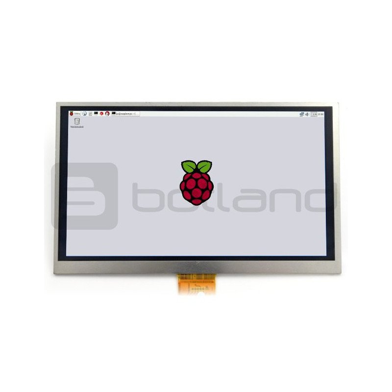 IPS-Bildschirm 10 '' 1024x600 mit Netzteil für Raspberry Pi