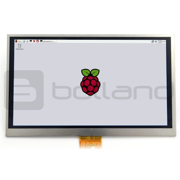 IPS-Bildschirm 10 '' 1024x600 mit Netzteil für Raspberry Pi
