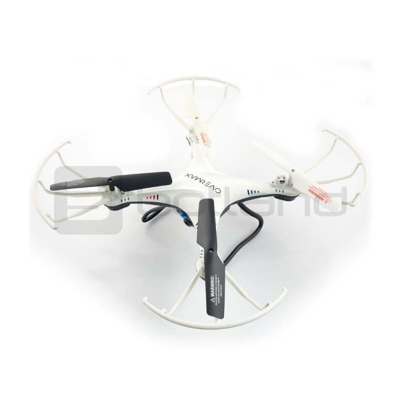 Drohne Quadrocopter OverMax X-Bee Drohne 3.1 2.4GHz mit 2MPx Kamera schwarz - 34cm