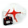Drohne Quadrocopter OverMax X-Bee Drohne 3.1 2.4GHz mit 2MPx Kamera rot - 34cm - zdjęcie 2