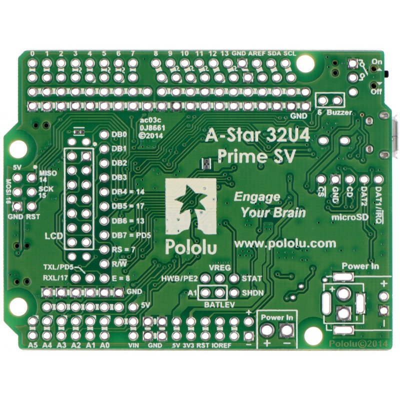 A-Star Prime 32U4SV microSD