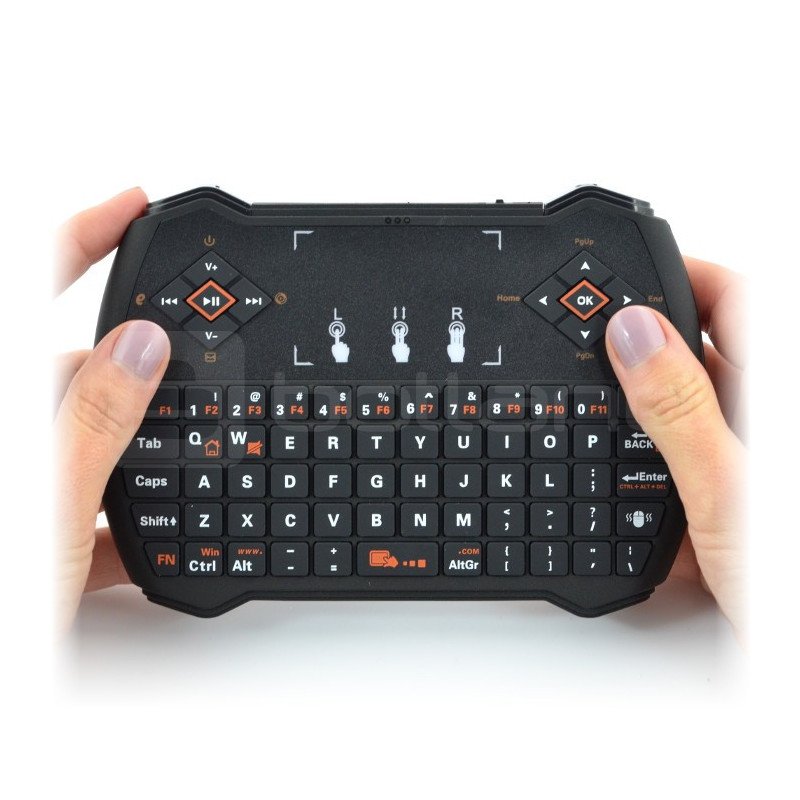 Multifunktionstastatur V6A - Kabellose Tastatur + Touchpad
