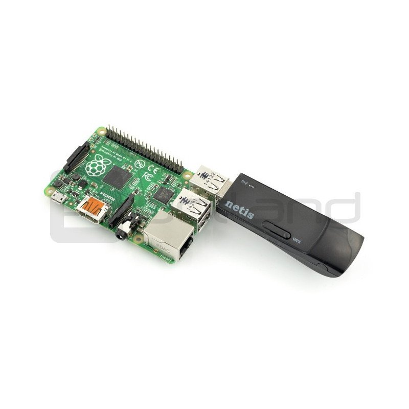 WiFi-USB-Netzwerkadapter 300Mbps Netis WF2120 Dual Band - Raspberry Pi