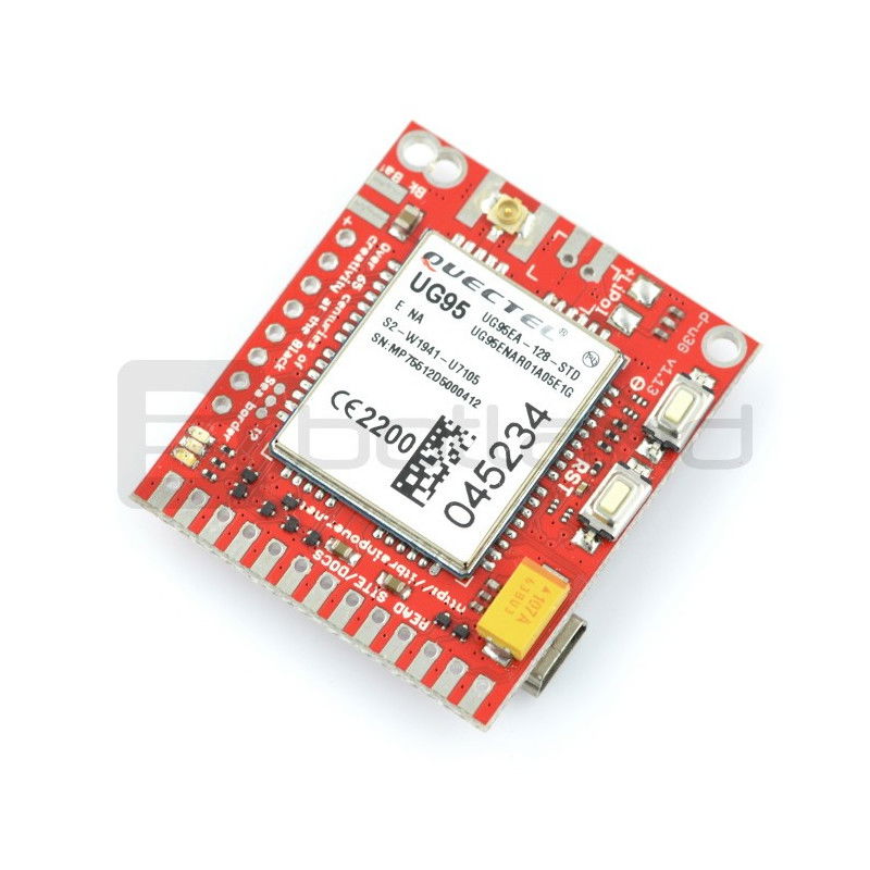 d-u3G μ-shield v.1.13 - für Arduino und Raspberry Pi - u.FL-Anschluss