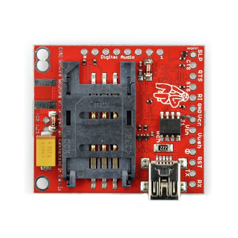 d-u3G μ-shield v.1.13 - für Arduino und Raspberry Pi - u.FL-Anschluss