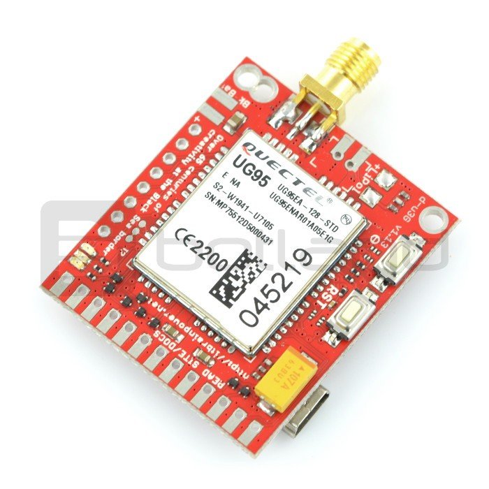 d-u3G μ-shield v.1.13 - für Arduino und Raspberry Pi - SMA-Anschluss