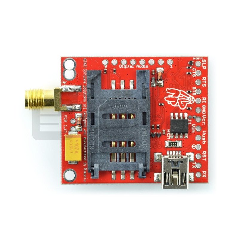 d-u3G μ-shield v.1.13 - für Arduino und Raspberry Pi - SMA-Anschluss