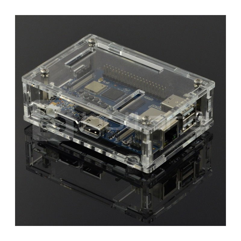 Gehäuse für Banana Pi M3 - Transparente Box