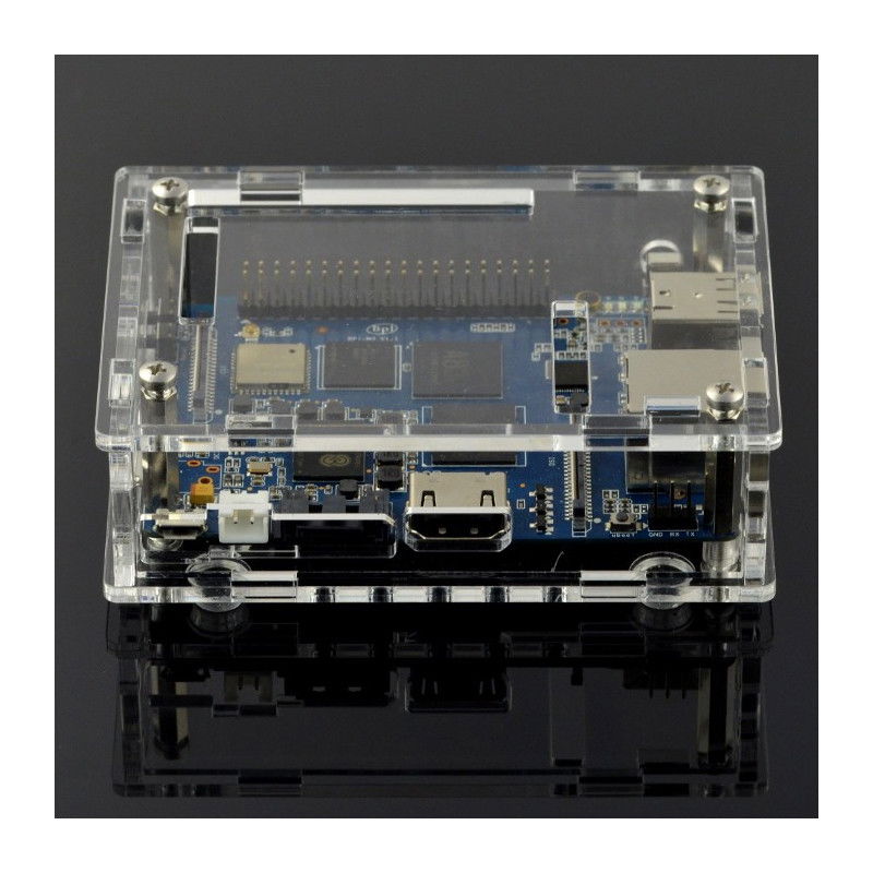 Gehäuse für Banana Pi M3 - Transparente Box