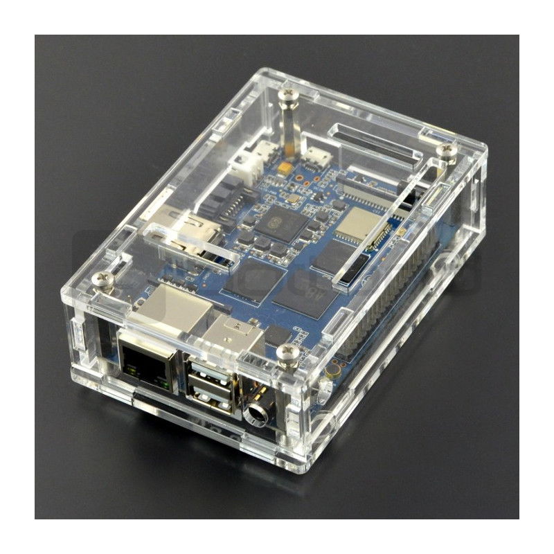 Gehäuse für Banana Pi M3 - Transparente Box