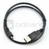 USB A - microUSB - B Kabel 0,6 m - zdjęcie 2
