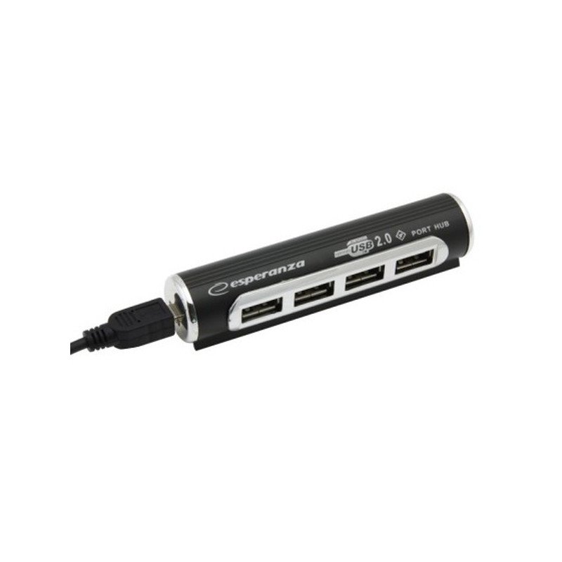 HUB USB 2.0 EA-115 4-Ports Esperanza - Aluminium