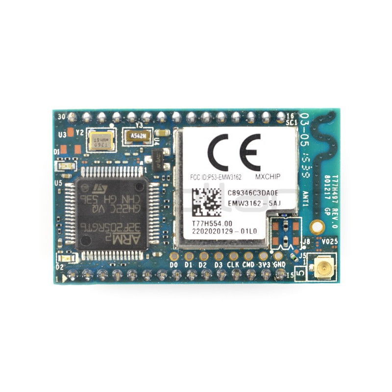 EMW3162 Cortex M3 WLAN-Modul mit externer Antenne