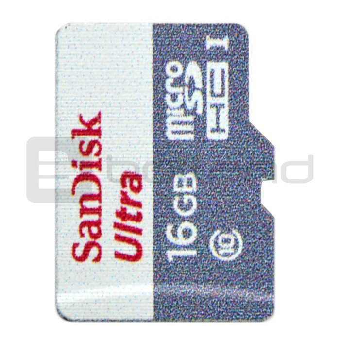 SanDisk Ultra Micro SD / SDHC 16GB 320x UHS-I Klasse 10 Speicherkarte ohne Adapter