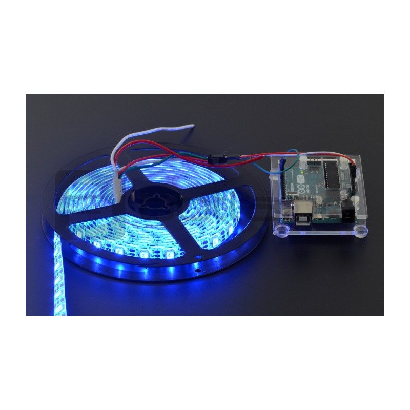 RGB-LED-Streifen WS2812 IP65 60 LED / m, 18 W / m, 5 V - 5 m
