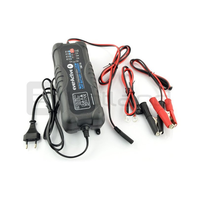 Ladegerät, Gleichrichter CBC-10 für 12V / 24V - 10A Gel / AGM / Bleibatterien