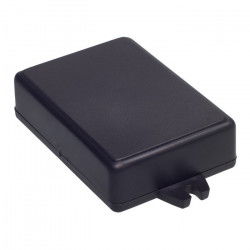 Kunststoffkoffer Kradex Z23U - 84x59x23mm schwarz mit Griffen