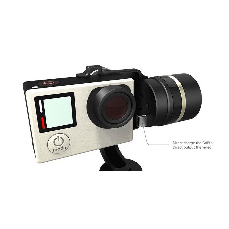 Handheld-Gimbal-Stabilisator für GoPro Feiyu-Tech G4S-Kameras