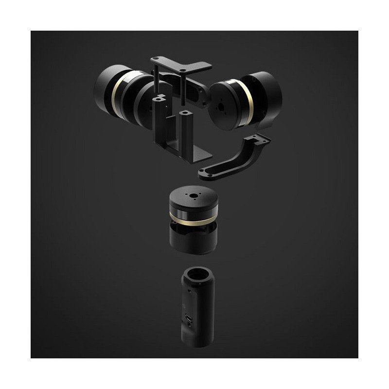Hand-Gimbal-Stabilisator für GoPro Feiyu-Tech G4QD-Kameras