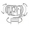 Hand-Gimbal-Stabilisator für GoPro Feiyu-Tech G4QD-Kameras - zdjęcie 8