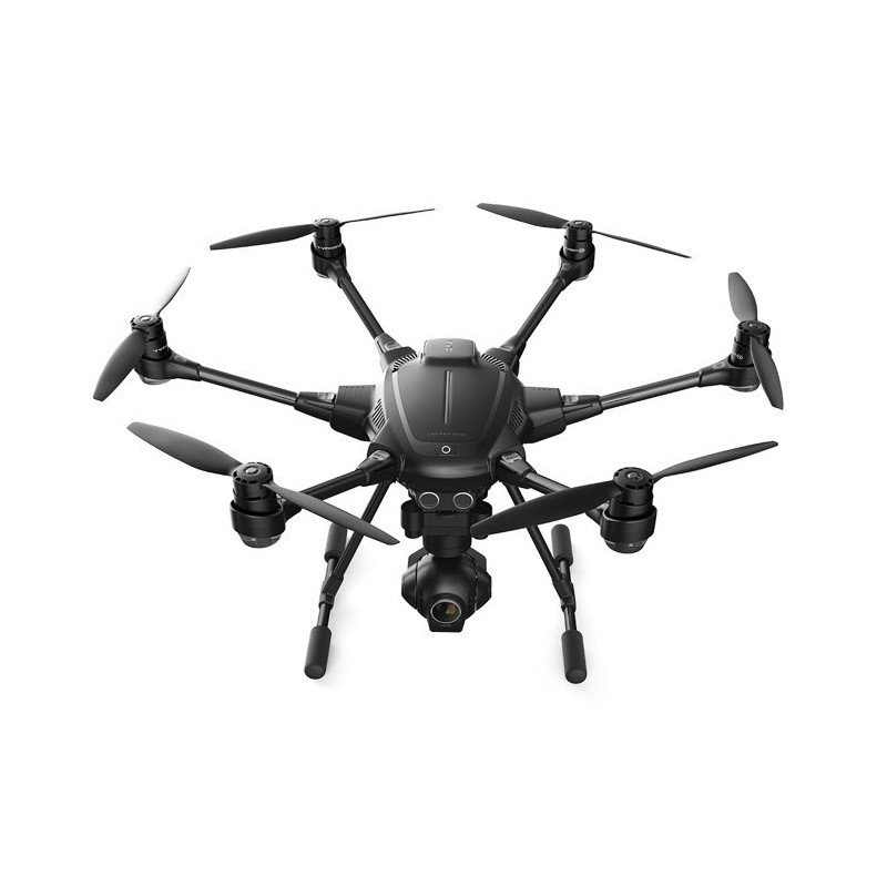 Drohnen-Hexakopter Yuneec Typhoon H Advanced FPV 2,4 GHz + 5,8 GHz mit 4k-UHD-Kamera + Assistenten-Fernbedienung