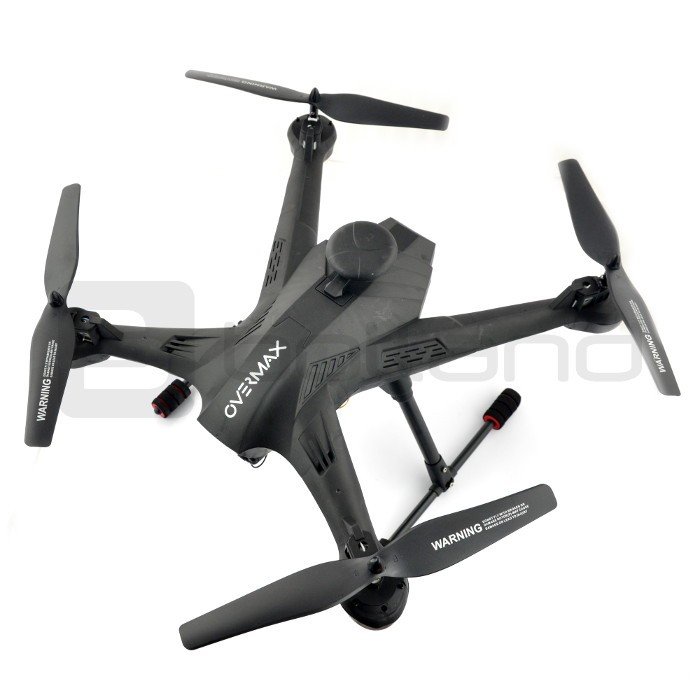 Drohne Quadrocopter OverMax X-Bee Drohne 5.2 WiFi 2.4GHz mit FPV-Kamera - 62cm + Bildschirm + 2 zusätzliche Batterien