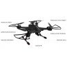 Drohne Quadrocopter OverMax X-Bee Drohne 5.2 WiFi 2.4GHz mit FPV-Kamera - 62cm + Bildschirm + 2 zusätzliche Batterien - zdjęcie 6