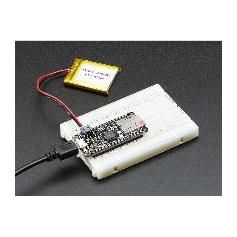 Adafruit Feather M0 Adalogger mit einem microSD-Lesegerät - kompatibel mit Arduino