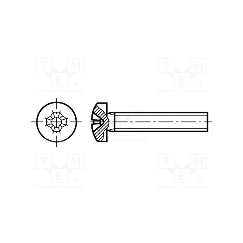 M2.5 Schraubenlänge: 20 mm - 100 Stk.