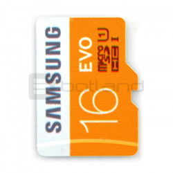 Samsung EVO Micro SD / SDHC 16GB 320x UHS-I Klasse 10 Speicherkarte