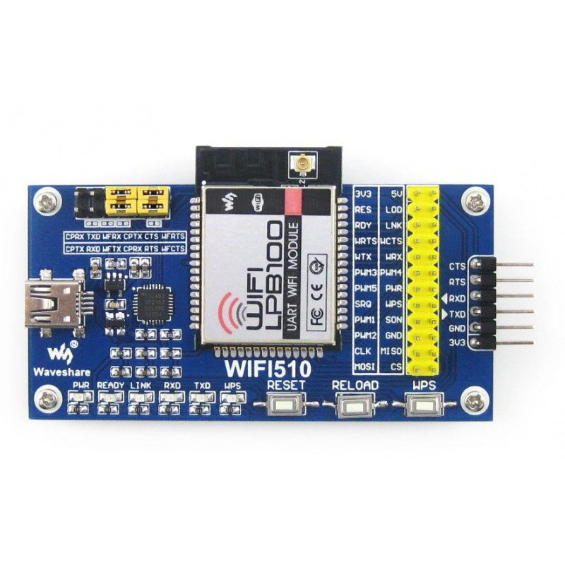 WIFI-LPB100-B Eval Kit - WiFi-Modul mit externer Antenne