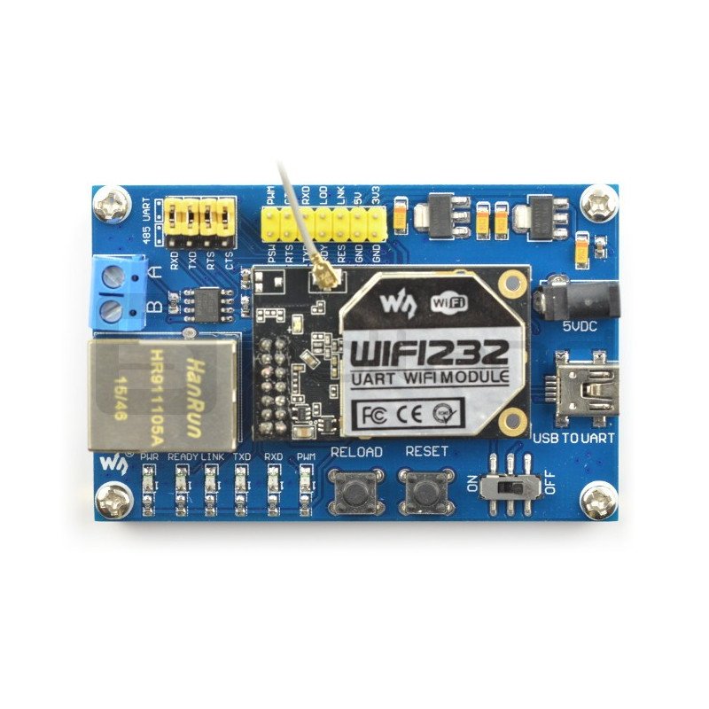 WiFi232 Eval Kit - WiFi501 Hauptmodul und WiFi232B Chip
