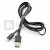 USB A - Lightning 8 Kabel - flach 1m - zdjęcie 1