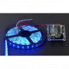 RGB-LED-Streifen WS2811 - digital, adressiert - IP65 60LED / m, 14,4 W / m, 12 V - 5 m - schwarz - zdjęcie 6