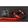 RGB-LED-Streifen WS2811 - digital, adressiert - IP65 60LED / m, 14,4 W / m, 12 V - 5 m - schwarz - zdjęcie 7